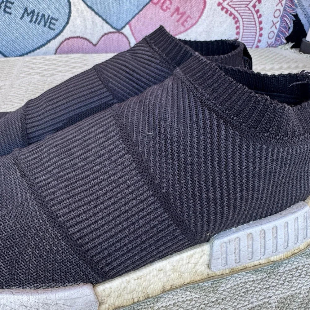 Size 13 - Adidas NMD CS1 City Sock Primeknit‎ Gore-Tex Black Shoes BY9405 Mens